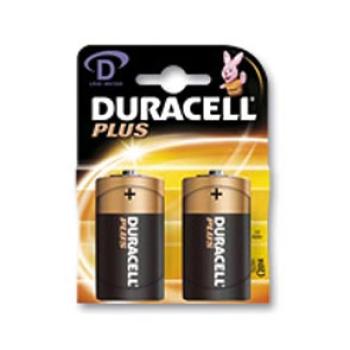Duracell batt LR20 1.5V D krt (2)